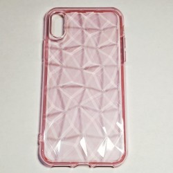 Бампер "Хрусталь" для iPhone X Розовый Бампер "Хрусталь" для iPhone X Розовый