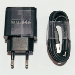 Мережевий зарядний пристрій Samsung S9 2A Fast charge micro USB Чорний Мережевий зарядний пристрій Samsung S9 2A Fast charge micro USB Чорний