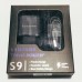 Мережевий зарядний пристрій Samsung S9 2A Fast charge micro USB Чорний