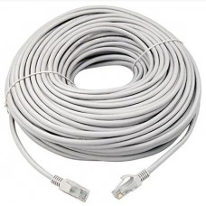 LAN интернет кабель 30 метров Белый