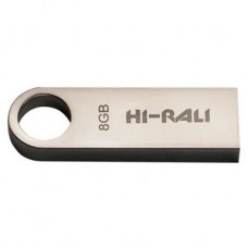 USB Flash накопичувач Hi-Rali Shuttle Series 8 GB Сріблястий