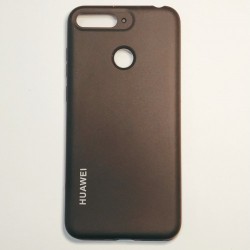 Бампер для Huawei Y6 Prime 2018 с пылеулавливателем Черный