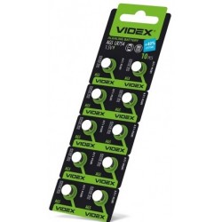 Батарейка лужна Videx AG5 LR754 Батарейка лужна Videx AG5 LR754
