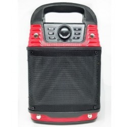 Портативная колонка B21 с ручкой Красный