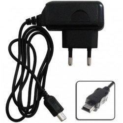 Сетевое зарядное устройство 0.8 mAh mini usb Черный