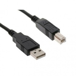 Кабель для Принтера довжина 1,8 метра Чорний