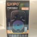 Портативная bluetooth колонка Kipo КB-Q9 с микрофоном Черный