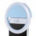 Led кільце для селфі Selfie Ring Light XJ-01 Блакитний