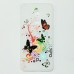 Бампер для Xiaomi Redmi 5 с бабочками Белый