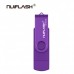 OTG USB Флеш накопитель 64GB Nuiflash micro USB Фиолет