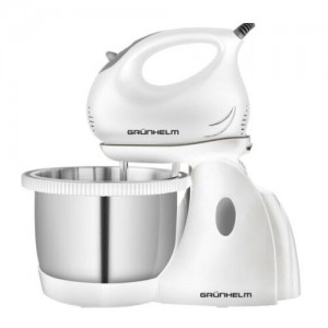 Миксер Grunhelm GRM660 с чашей 400W Белый