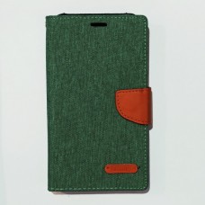 Универсальный чехол книжка для телефона 5,2 - 5,5  дюймов Зеленый