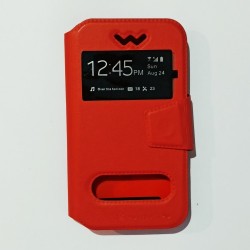 Чехол-книжка универсальный 3,3-3,8 дюйма Красный