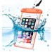 Универсальный водонепроницаемый чехол для смартфона Оранжевый