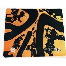 Коврик для мышки "Fnatic" 200х240 мм. Черный+Оранжевый