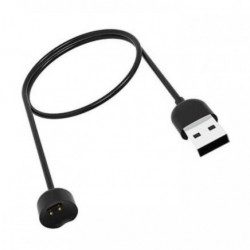 Зарядный кабель для фитнес браслета Mi Band 5 / 6 Черный