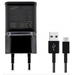 Сетевое зарядное устройство Samsung S9+ Qualcomm 800EWE с кабелем Type-C Черный