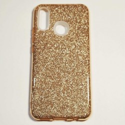 Бампер для Huawei P-Smart Plus/Nova 3i с блесками Золотой Бампер для Huawei P-Smart Plus/Nova 3i с блесками Золотой