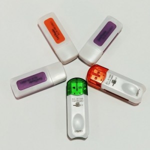 Card Reader All in one usb 2.0 (Micro SD/TF M2 MMC SDHC MS Duo) Mix Color