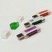 Card Reader All in one usb 2.0 (Micro SD/TF M2 MMC SDHC MS Duo) Mix Color