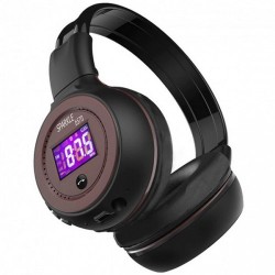 Bluetooth наушники Zealot B570 Черный+Коричневый