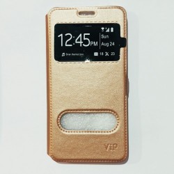 Чехол-книжка для Samsung A510 Золотистый