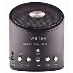 Портативная колонка Wster WS-A9 Черный Портативная колонка Wster WS-A9 Черный