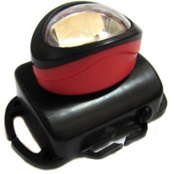 Ліхтарик налобний BL-536 COB Чорний+Червоний