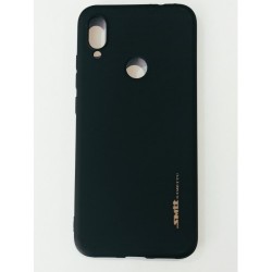 Бампер для телефона Xiaomi Redmi Note 7/7 Pro Smit Черный