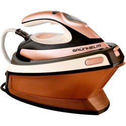 Утюг с парогенератором Grunhelm EI2609C Черный+Золотой Утюг с парогенератором Grunhelm EI2609C Черный+Золотой