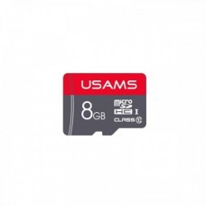 Карта памяти USAMS 8GB Class 10 Чорний+Червоний