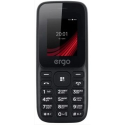 Телефон Ergo F187 Contact Dual Sim Black