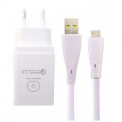 Зарядное устройство WUW T27 с кабелем Type-C 3А Белый Зарядное устройство WUW T27 с кабелем Type-C 3А Белый