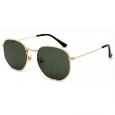 Шестиугольные солнцезащитные очки Mannen Золотой