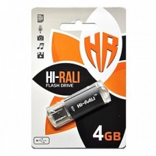 USB Flash накопитель Hi-Rali Rocket Series 4GB Черный