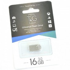 USB Flash накопичувач T&G 16 GB 106 metal series Сірий