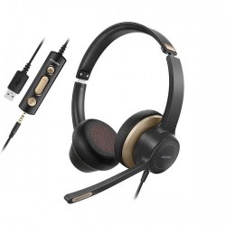 Наушники MPOW BH328A c микрофоном Черный+Золото