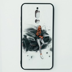Бампер для Xiaomi Redmi 8 Lady Белый Бампер для Xiaomi Redmi 8 Lady Белый