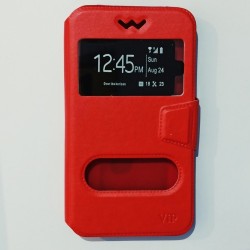 Чохол-книжка універсальний 5,0-5,5 дюймів Червоний Чохол-книжка універсальний 5,0-5,5 дюймів Червоний