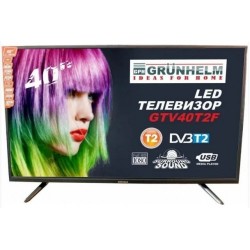 Телевизор Grunhelm GTV40FHD03T2 Черный