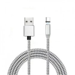 Магнітний кабель X-cable (Type-C) Сріблястий Магнітний кабель X-cable (Type-C) Сріблястий