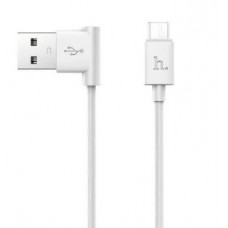 Кабель Hoco UPM 10 micro USB угловой  длина 1,2 метрa Белый