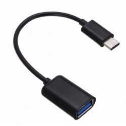 OTG кабель K-07 USB - Type C Білий OTG кабель K-07 USB - Type C Білий