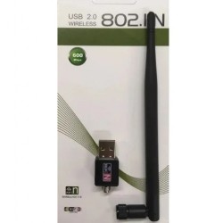 WiFI USB адаптер WF2 підходить до тюнера Т2 Чорний
